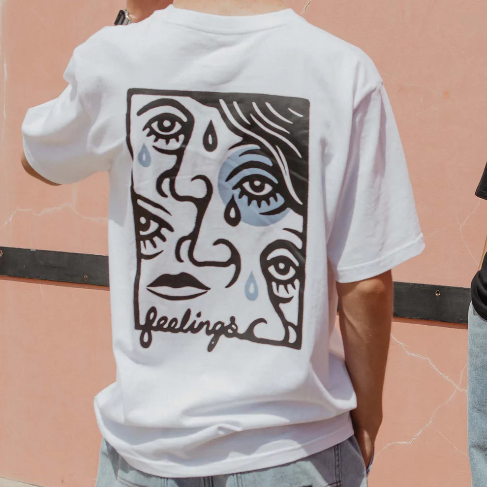 And Feelings Pablo TShirt White