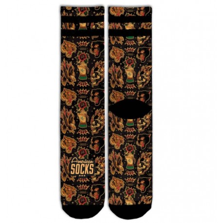 AMERICAN SOCKS Clash – Mid High front back