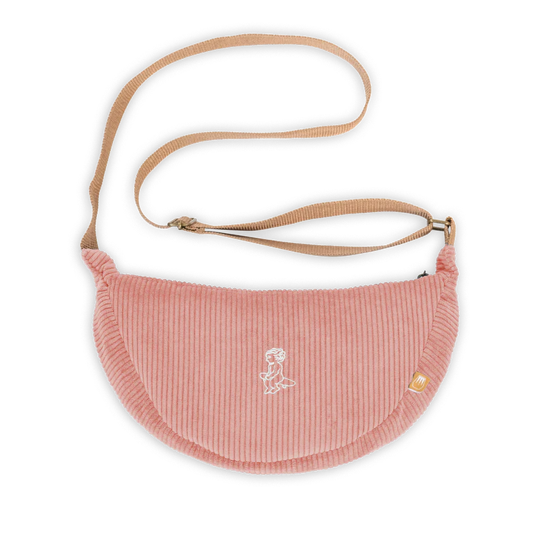 Ementa Fiuza Ikon Corduroy Shoulder Bag front back 