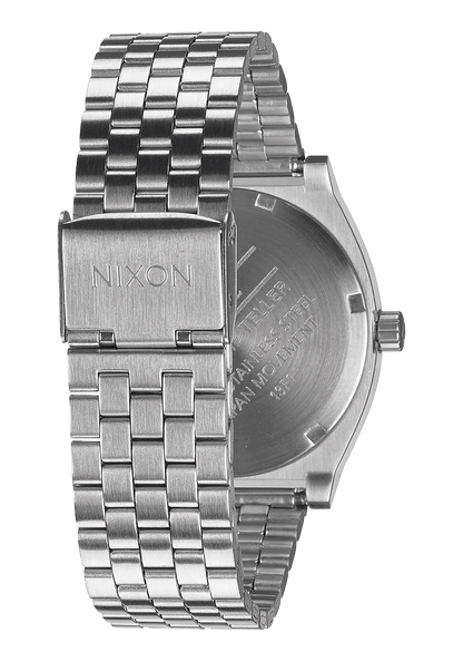 Nixon Watch Time Tealer Silver Black