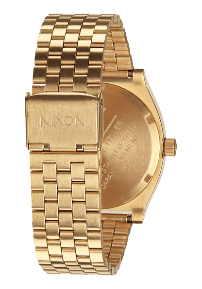 Nixon Watch Time Teller gold oxblood sunray