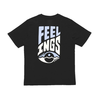 AndFeelings Logo Tee Shirt Black front back