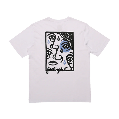 And Feelings Pablo Tee Shirt White front back