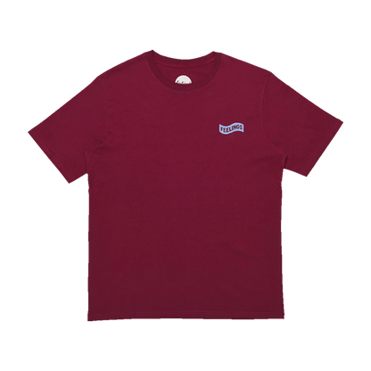 And Feelings Eyes TShirt Burgundy