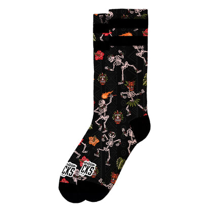 American socks Dancing Skeletons – Mid High