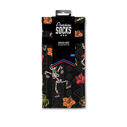 American socks Dancing Skeletons – Mid High