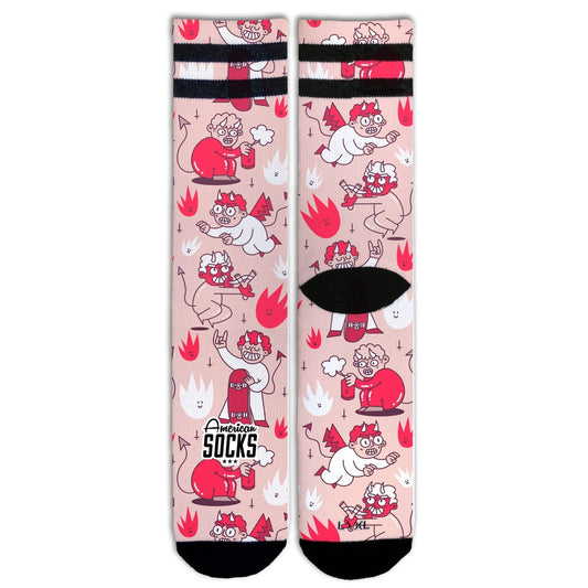 American socks Naughty Devil – Mid High