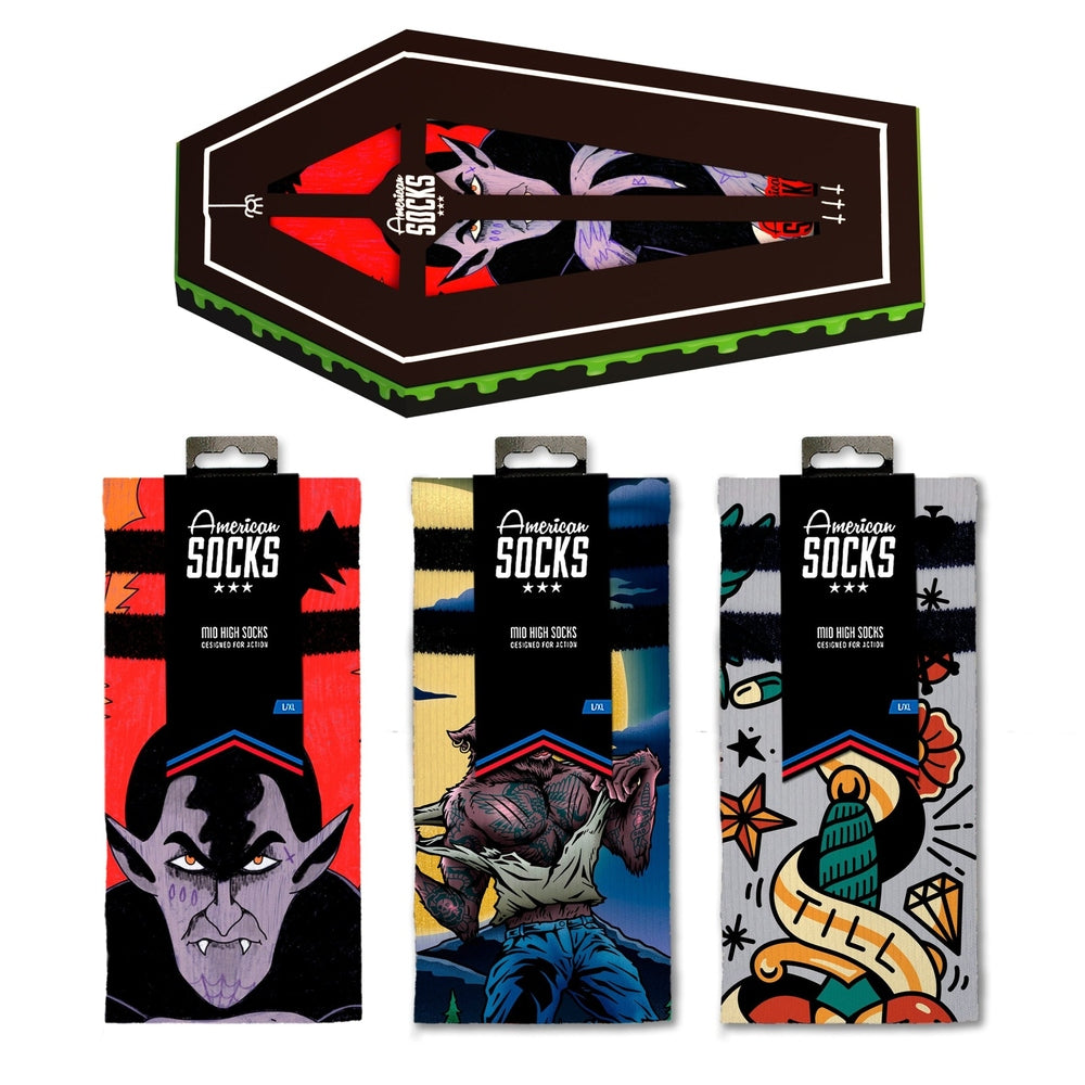 American socks Coffin – Giftbox