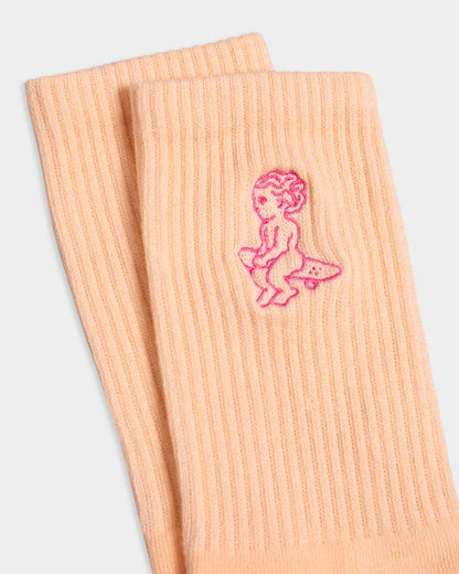 Chaussettes Ementa Baby Beige/Bordeaux