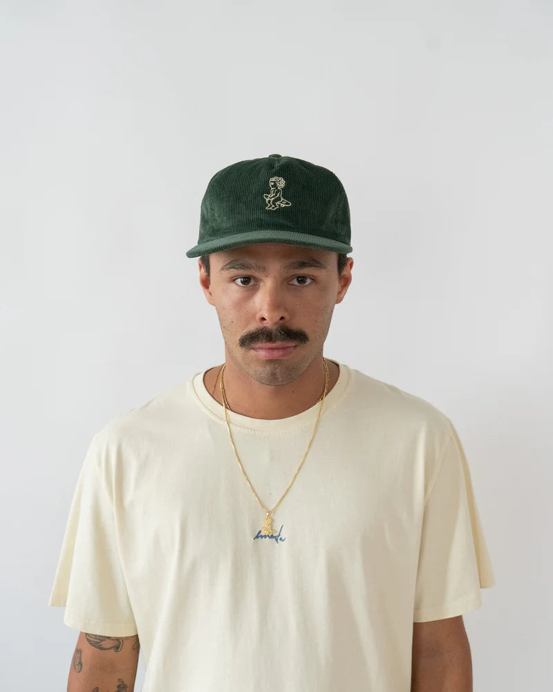 Ikon Flat 5 Panel Corduroy Cap