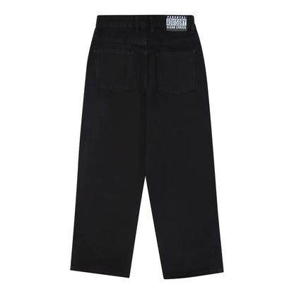 KEEP IT CLEAN - LOOSE PANT PITCH BLACK