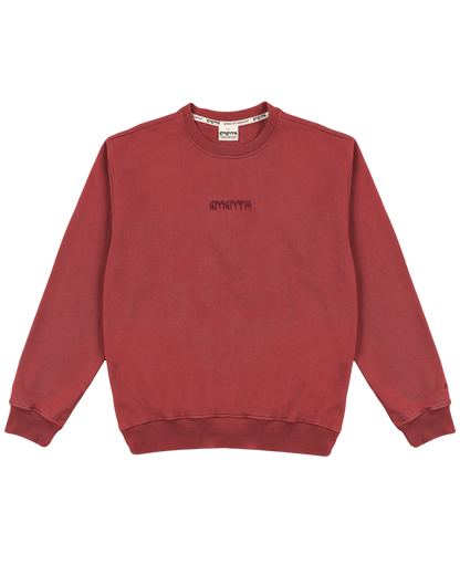 Ementa First Word Knit Crewneck Burgundy