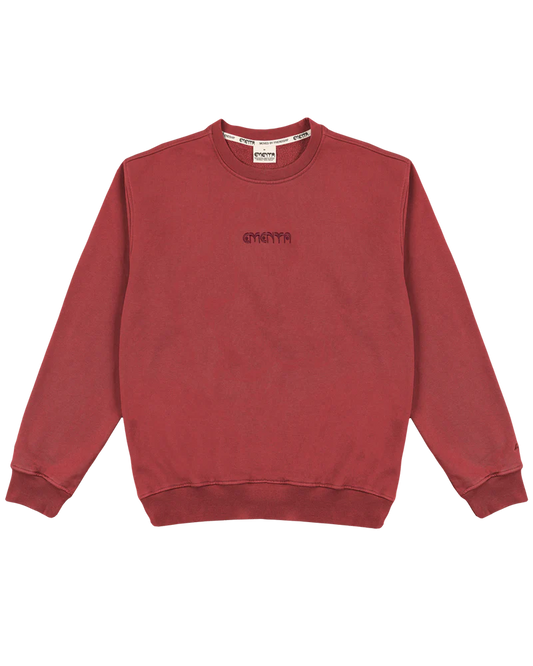 Ementa First Word Knit Crewneck Burgundy