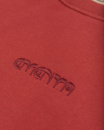 Ementa First Word Knit Crewneck Burgundy