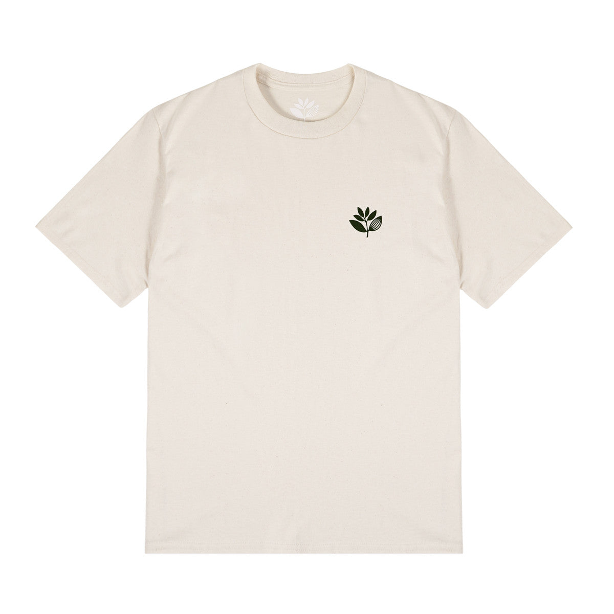 Magenta CLASSIC PLANT TEE - NATURAL