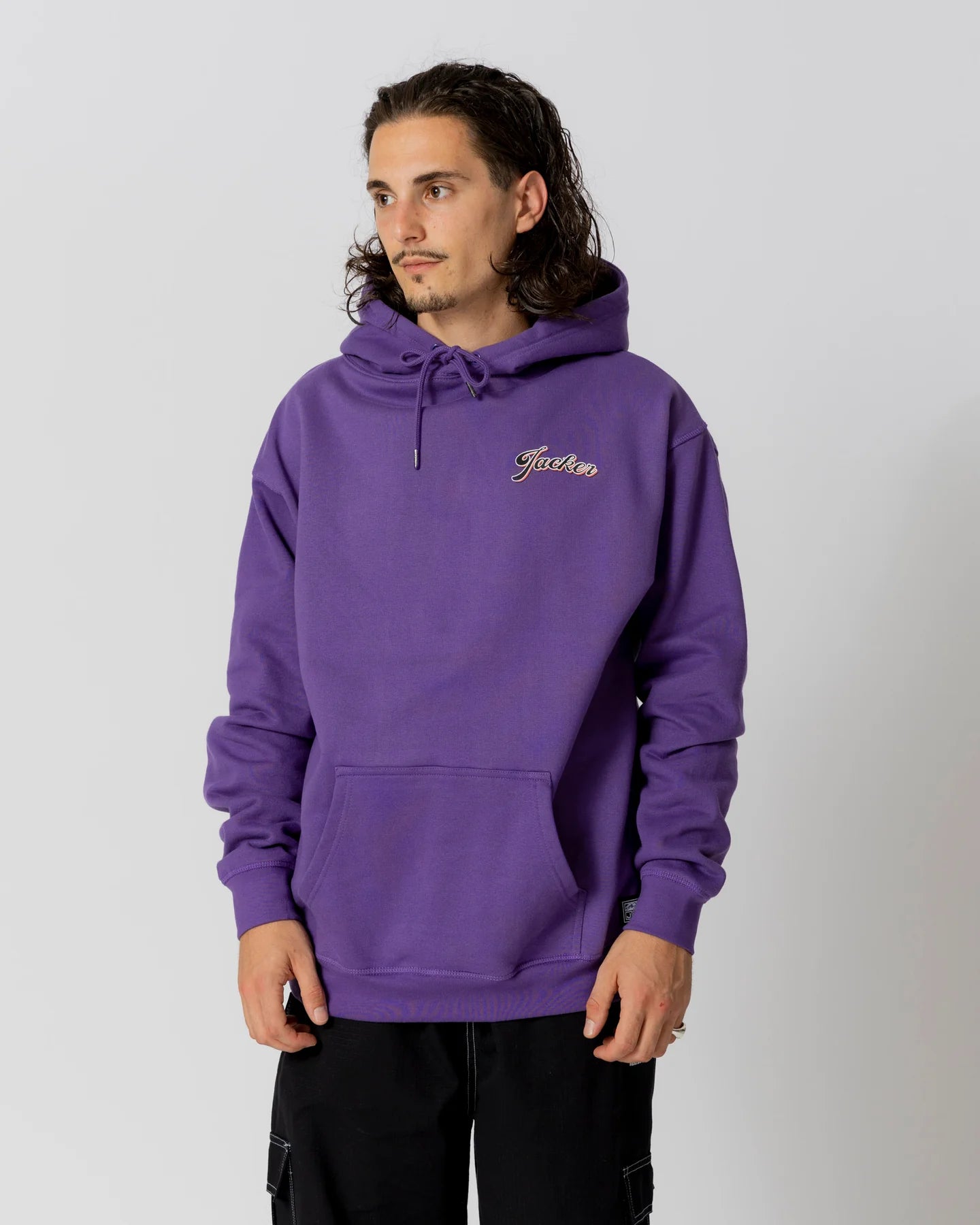 JACKER LOBSTER SERVICE HOODIE - PURPLE