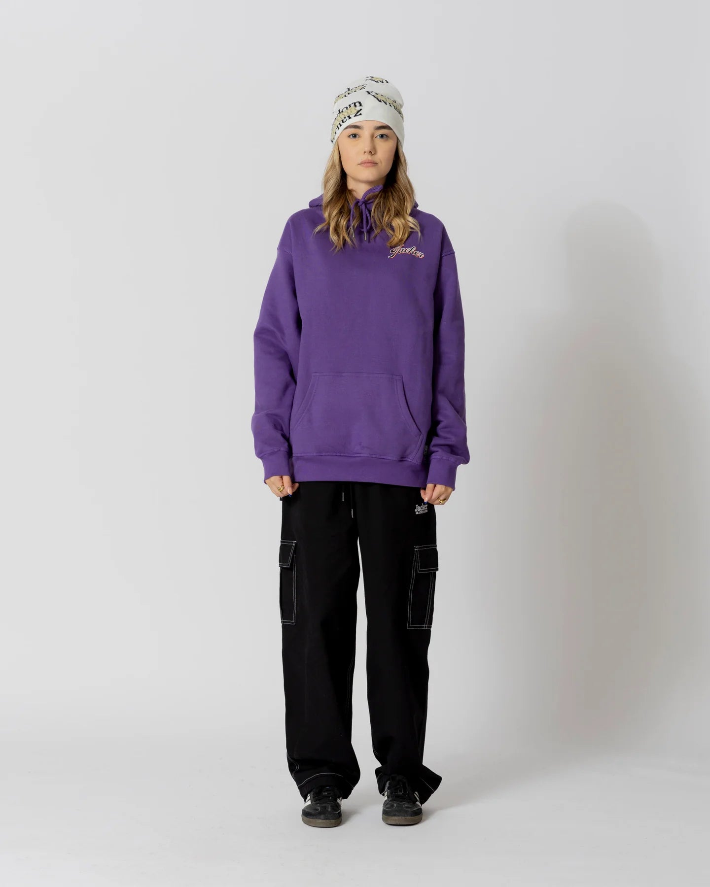 JACKER LOBSTER SERVICE HOODIE - PURPLE