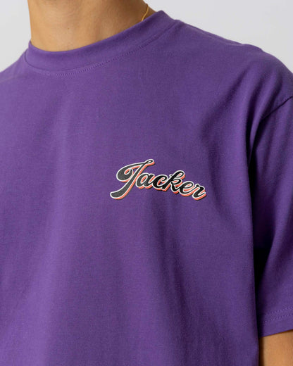 T-SHIRT JACKER LOBSTER SERVICE - VIOLET