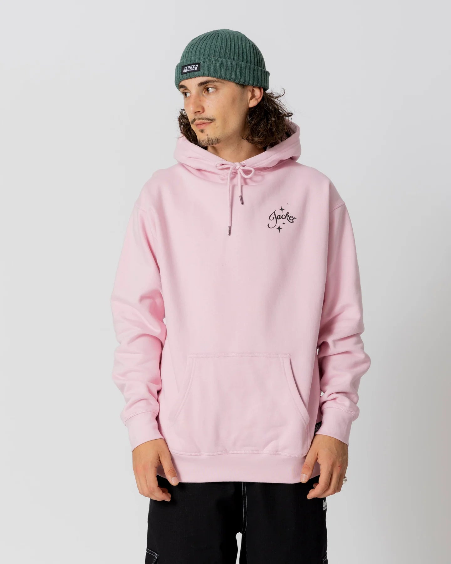 JACKER VACATION HOODIE - PINK