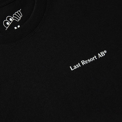 Last Resort Atlas Monogram Tee (Black/White)