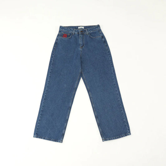 KEEP IT CLEAN - LOOSE PANT - REGULAR BLUE front back