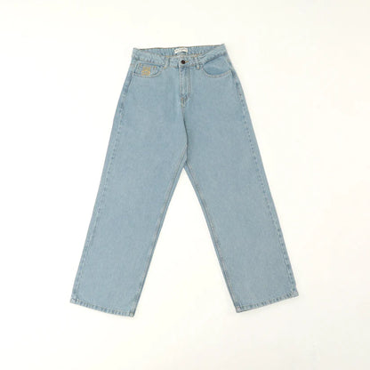 KEEP IT CLEAN - LOOSE PANT - ICE BLUE front back