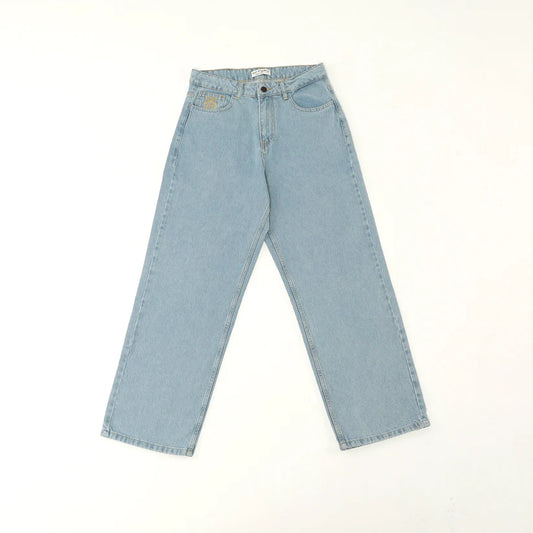 KEEP IT CLEAN - LOOSE PANT - ICE BLUE front back