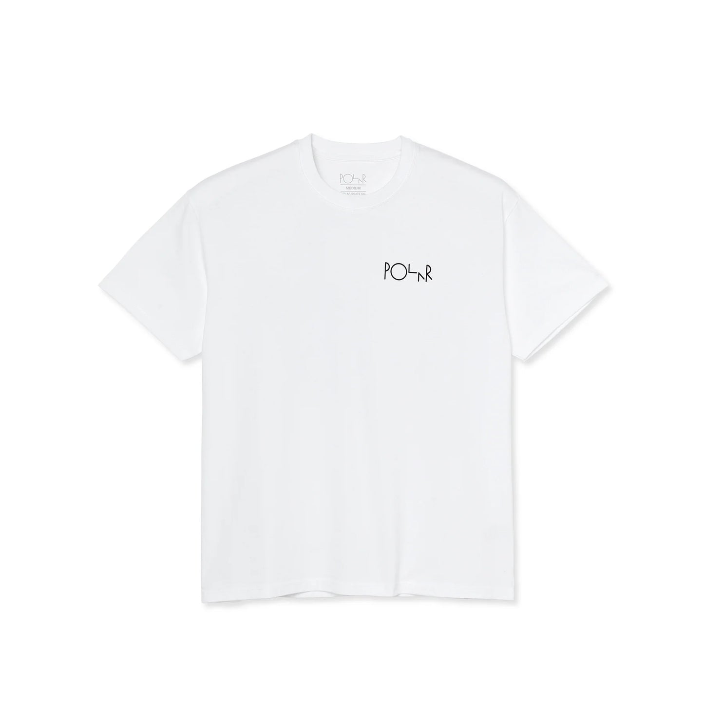 Polar Tee | Stroke Logo - White