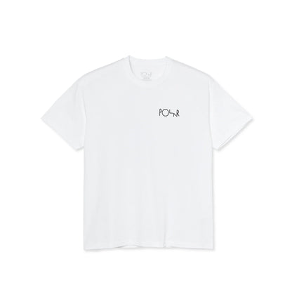 Polar Tee | Stroke Logo - White