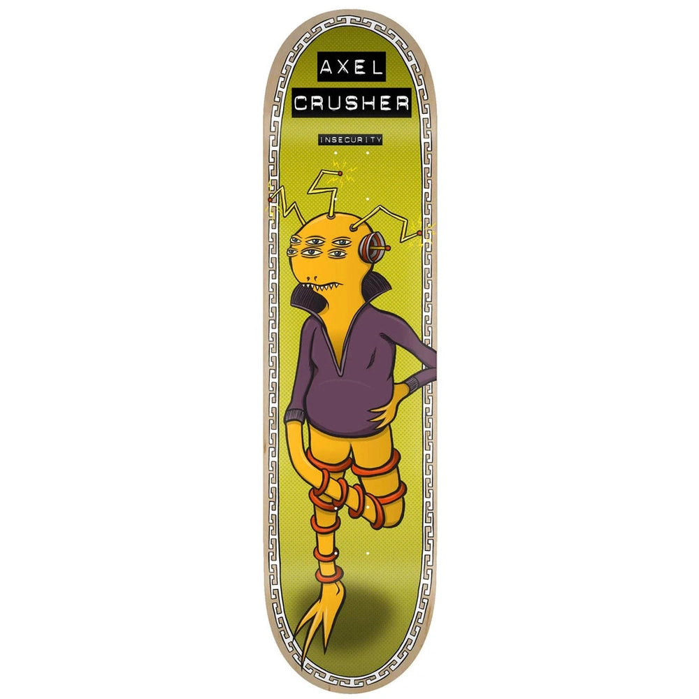 Toy Machine Skateboards Axel Insecurity Skateboard