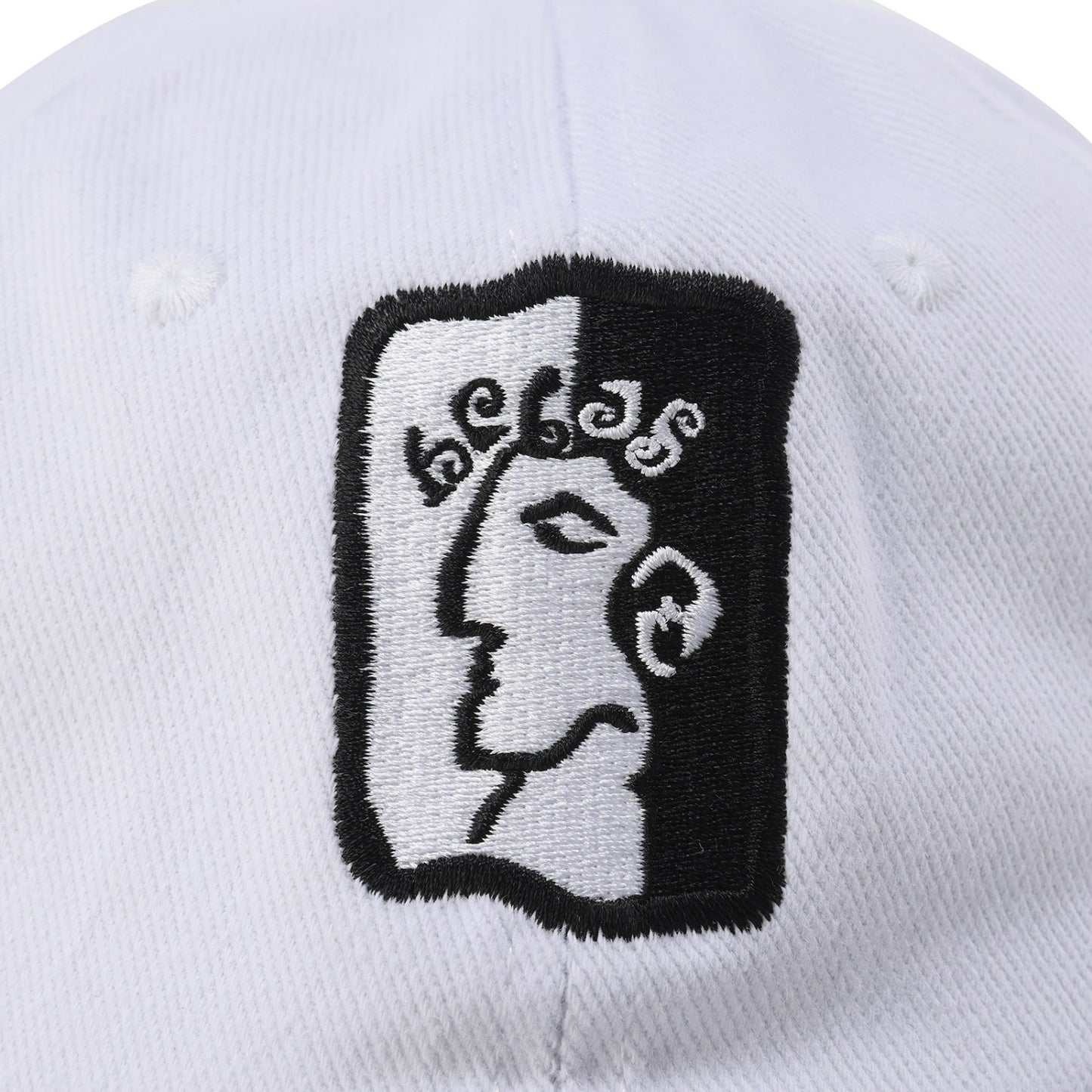 DIEU GREC CAP WHITE/BLACK