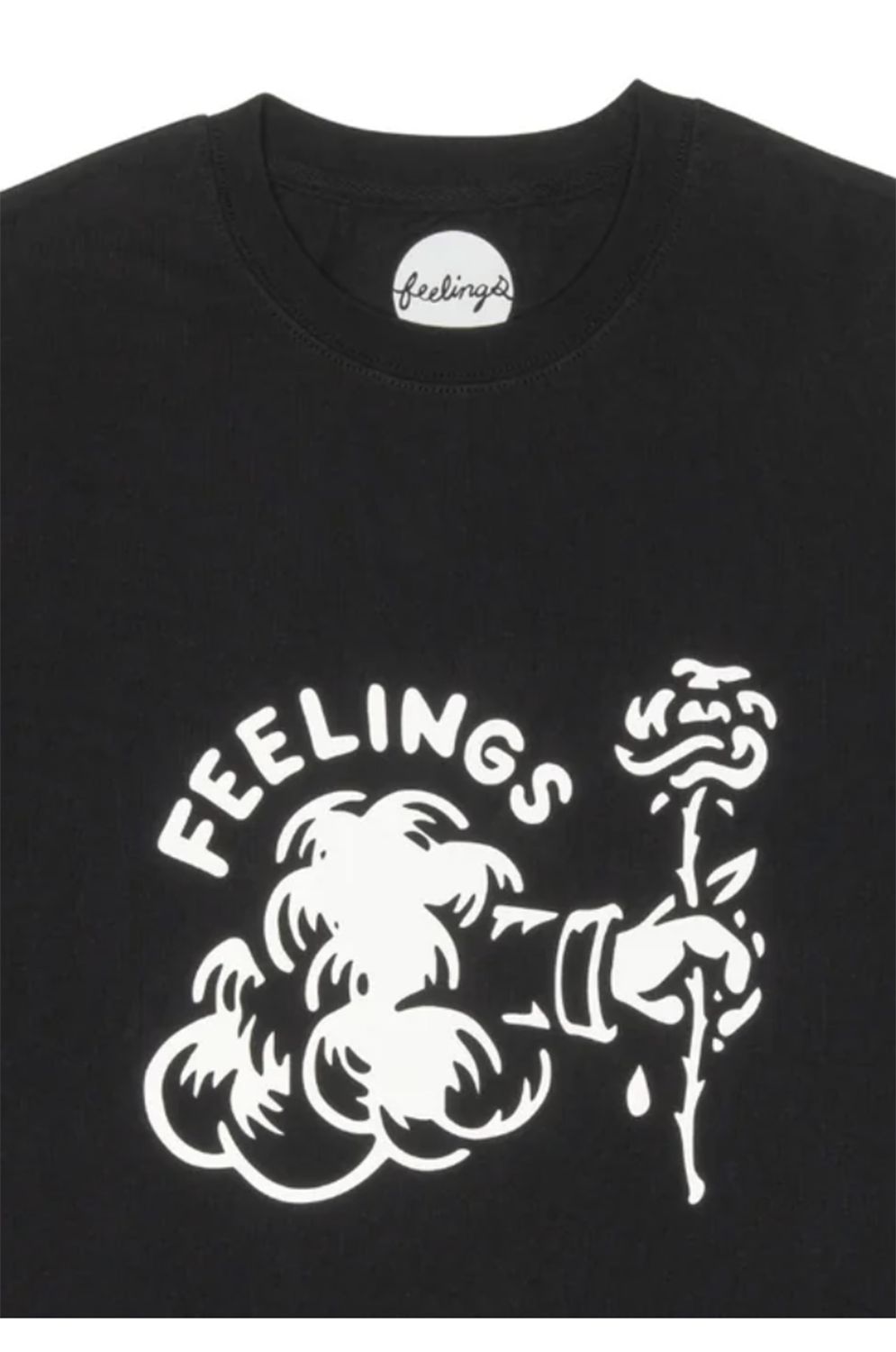 T-shirt And Feelings CLOUD & ROSE Noir