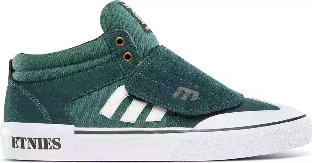 ETNIES WINDROW VULC MID GREEN WHITE