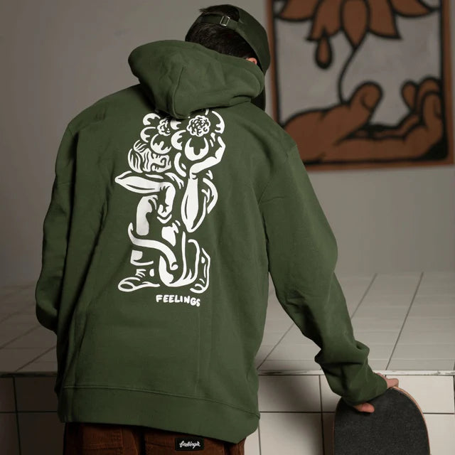 And Feelings Hoodie Forest Black